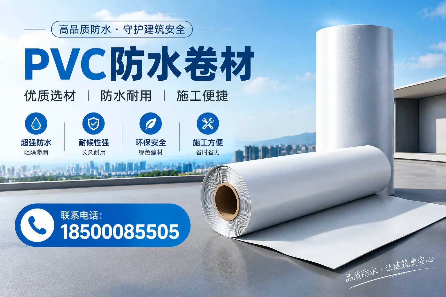 如何评估PVC防水卷材的性价比?三明消费者必读